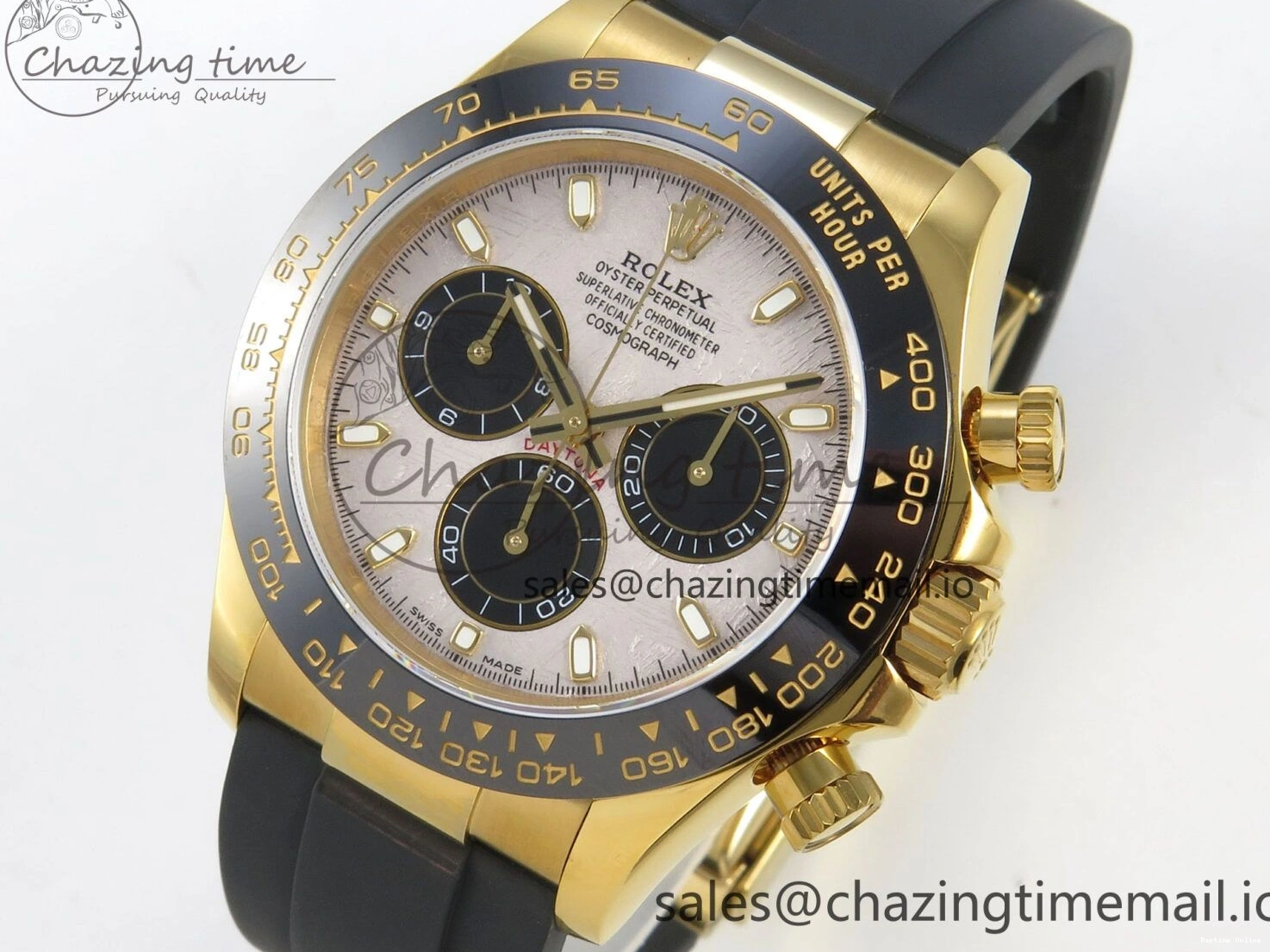 1231 Daytona 116518 QF 1:1 Best Edition Meteorite Dial on Oysterflex Strap SH4130 V11（Gain Weight） Unique 166